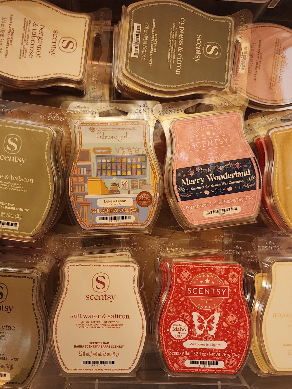 5 Scentsy Wax Bars $20